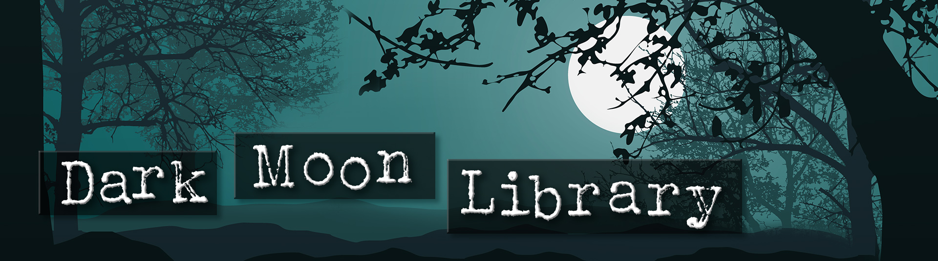 Dark Moon Library Mystery Header